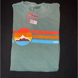 Wingo outdoors retro graphic t-shirt